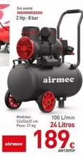 Oferta de Airmec - Insonorizado por 189€ en Mi Bricolaje