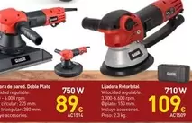 Oferta de Lijadora Rotorbital  por 89€ en Mi Bricolaje