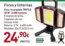 Oferta de Focos Y Linternas por 24,9€ en Mi Bricolaje