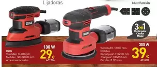 Oferta de Lijadoras por 39€ en Mi Bricolaje