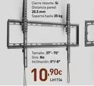 Oferta de Soporte Tv por 10,9€ en Mi Bricolaje