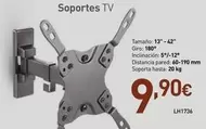 Oferta de Soportes Tv por 9,9€ en Mi Bricolaje