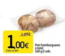 Oferta de Pan Hamburguesa Cristal  por 1€ en Dialprix