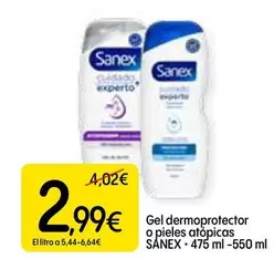 Oferta de Sanex - Gel Dermoprotector O Pieles Atópicas  por 2,99€ en Dialprix