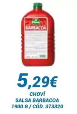 Oferta de Chovi - Salsa Barbacoa por 5,29€ en Dialsur Cash & Carry