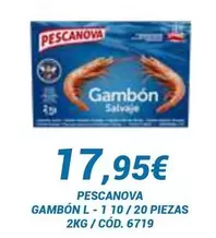 Oferta de Pescanova - Gambón L por 17,95€ en Dialsur Cash & Carry