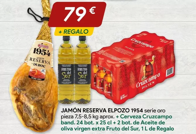 Oferta de Elpozo - Jamón Reserva 1954 por 79€ en Masymas