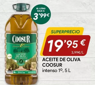 Oferta de Coosur - Aceite De Oliva por 19,95€ en Masymas