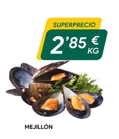 Oferta de Mejillon por 2,85€ en Masymas