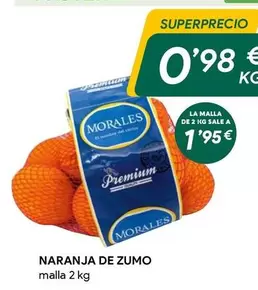 Oferta de Premium - Naranja De Zumo por 0,98€ en Masymas