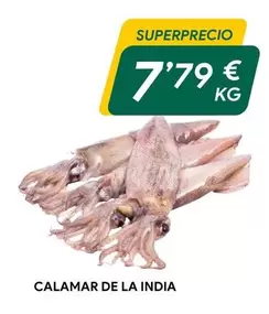 Oferta de Calamar De La India por 7,79€ en Masymas