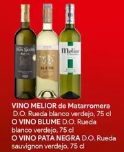 Oferta de Pata Negra - Vino D.O. Rueda Blanco Verdejo O Vino Blume D.O. Rueda Blanco Verdejo en Masymas