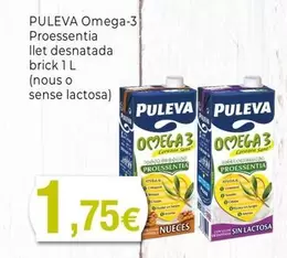 Oferta de Puleva - Omega-3 Proessentia Llet Desnatada por 1,75€ en Keisy