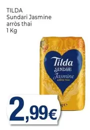 Oferta de Tilda - Sundari Jasmine Arros Thai por 2,99€ en Keisy