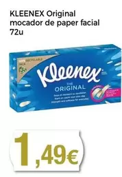 Oferta de Kleenex - Original Mocador De Paper Facial  por 1,49€ en Keisy