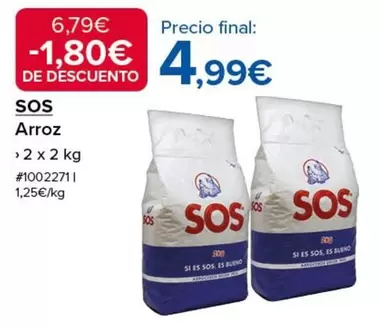 Oferta de Sos - Arroz por 4,99€ en Costco