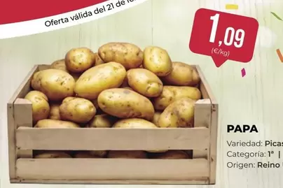 Oferta de Origen - Papa por 1,09€ en SPAR Gran Canaria