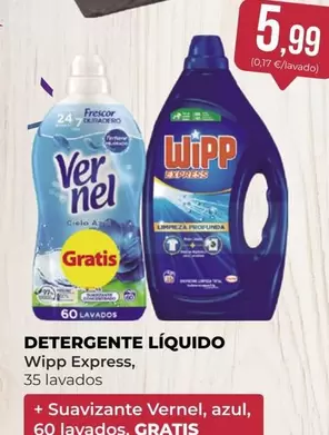 Oferta de Wipp - Detergente Líquido por 5,99€ en SPAR Gran Canaria