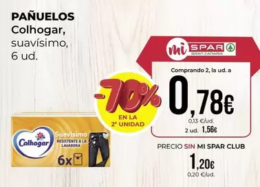 Oferta de Colhogar - Panuelos por 1,2€ en SPAR Gran Canaria