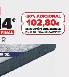 Oferta de Flex - Colchon  Pacific Multi por 514€ en Carrefour