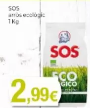 Oferta de Sos - Arròs Ecologic por 2,99€ en Supermercats Jespac