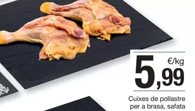 Oferta de Cuixes De Pollastre Per A Brasa, Safata por 5,99€ en BonpreuEsclat