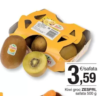 Oferta de Zespri - Kiwi Groc por 3,59€ en BonpreuEsclat