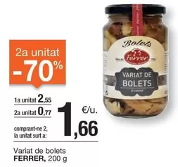 Oferta de Ferrer - Variat De Bolets por 2,55€ en BonpreuEsclat