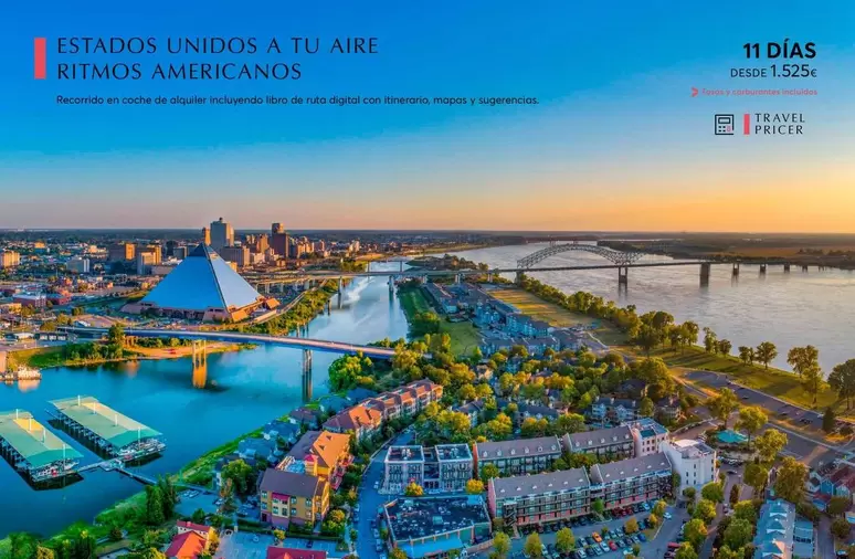 Oferta de Estados Unidos A Tu Aire Ritmos Americanos por 1525€ en Catai