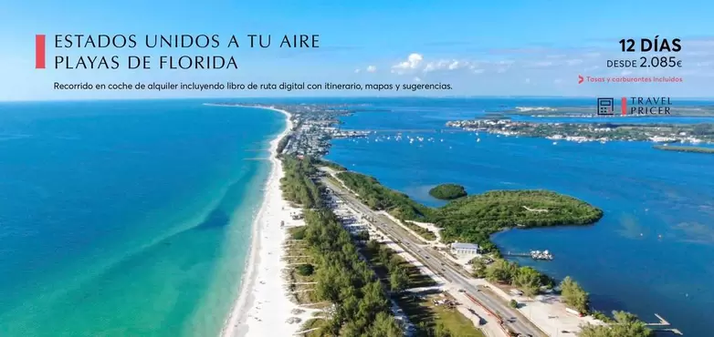 Oferta de Estados Unidos A Tu Aire Playas De Florida  por 2085€ en Catai