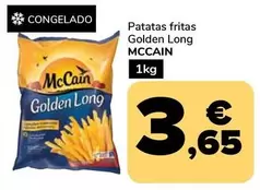 Oferta de McCain - Patatas Fritas Golden Long por 3,65€ en Supeco