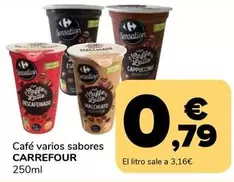 Oferta de Carrefour - Cafe por 0,79€ en Supeco