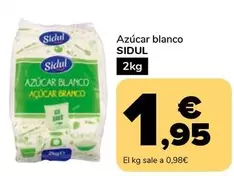 Oferta de Sidul - Azucar Blanco por 1,95€ en Supeco