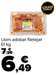 Oferta de Llom Adobat Filetejat por 6,49€ en Supeco