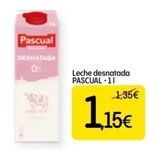 Oferta de Pascual - Leche Desnatada por 1,15€ en Dialprix