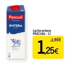 Oferta de Pascual - Leche Entera por 1,25€ en Dialprix