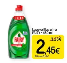 Oferta de Fairy - Lavavajillas Ultra por 2,45€ en Dialprix