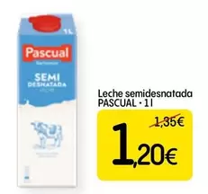 Oferta de Pascual - Leche Semidesnatada por 1,2€ en Dialprix