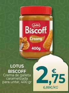 Oferta de Lotus -  Crema De Galleta Caramelizada Para Untar por 2,75€ en CashDiplo