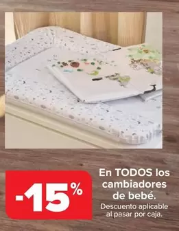 Oferta de En Todos Los Cambiadores De Bebe en Carrefour