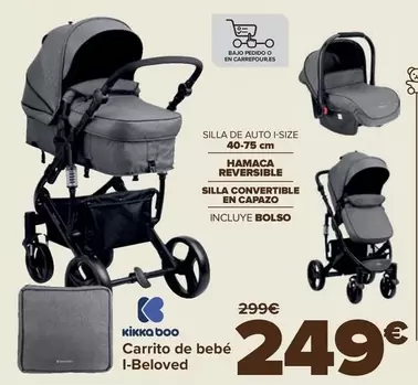 Oferta de Kikka Boo - Carrito De Bebe I-beloved por 249€ en Carrefour