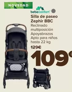 Oferta de Bebé Confort - Silla De Paseo Zephir Bbc por 109€ en Carrefour