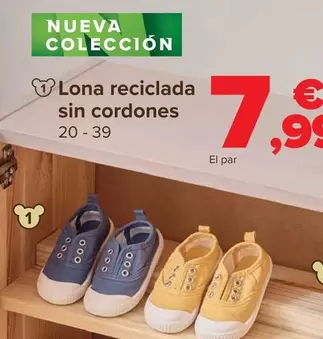 Oferta de Lona Reciclada Sin Cordones por 7,99€ en Carrefour