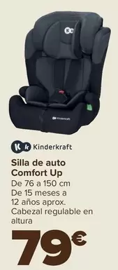 Oferta de Kinderkraft - Silla De Auto Comfort Up por 79€ en Carrefour