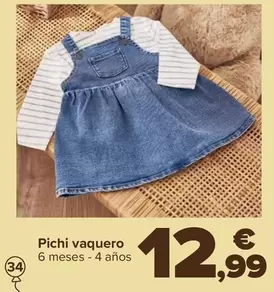 Oferta de Pichi Vaquero por 12,99€ en Carrefour