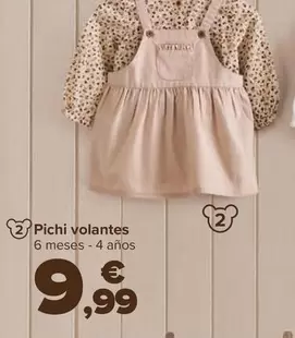 Oferta de TEX - Pichi Volantes por 9,99€ en Carrefour