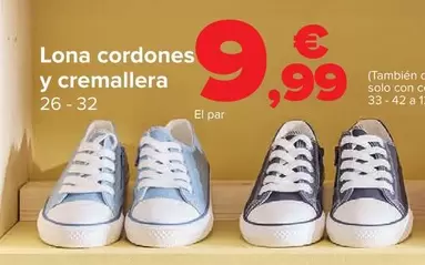 Oferta de Lona Cordones Y Cremallera por 9,99€ en Carrefour