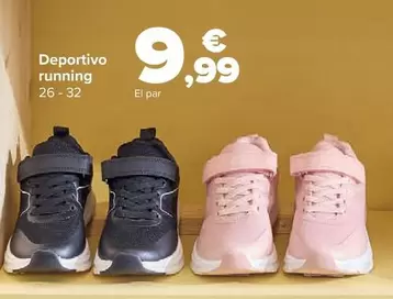 Oferta de Deportivo Running por 9,99€ en Carrefour