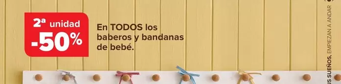 Oferta de En Todos Los Baberos Y Bandanas De Bebe en Carrefour