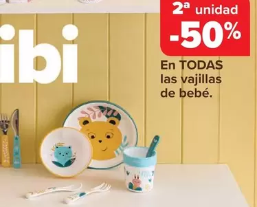 Oferta de En Todas Las Vajillas De Bebe en Carrefour